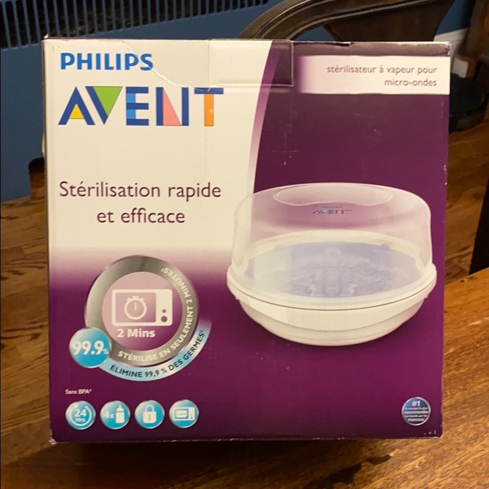 Philips Avent Steam sterilizer NEW